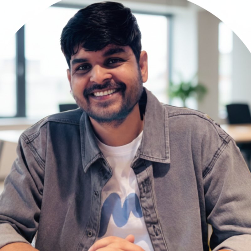 Portrait of Vinod Yadav, founder of Saasible